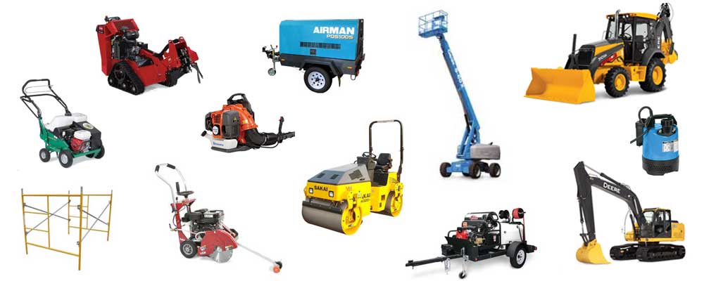 Construction Equipment & Tool Rentals in Reading Pennsylvania, Fleetwood, Blandon, Temple PA