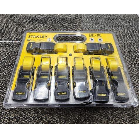 Rental store for RATCHET STRAP, 1 x10  - 8 PK STANLEY in Reading PA